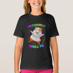 Guinea Pig EDM Party Haustier Farbige Guinea T-Shirt