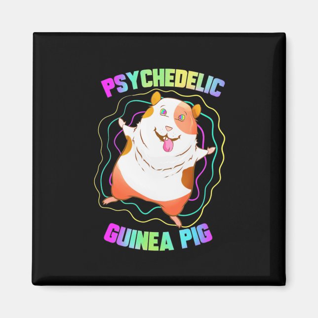 Guinea Pig EDM Party Magnet (Vorne)