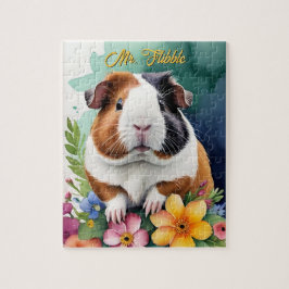 Guinea Pig Family Pet Portrait Puzzle