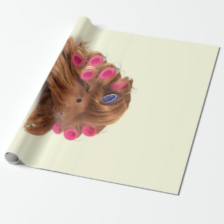 Guinea Pig | Funny Curly Guinea Pig Lover Geschenk Geschenkpapier