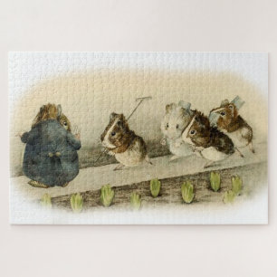 "Guinea Pig Garden" von Beatrix Potter Puzzle