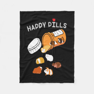 Guinea Pig Geschenk Pillen Guinea Schweinefleisch Fleecedecke