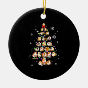 Guinea Pig Gift Frohe Weihnachts-Guinea Pig Keramik Ornament