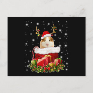 Guinea Pig Gift   Frohe Weihnachts-Guinea Pig Postkarte