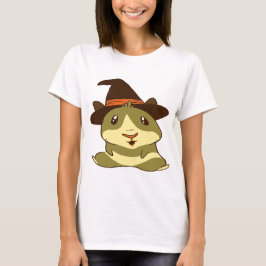 Guinea Pig Halloween Hexe T-Shirt
