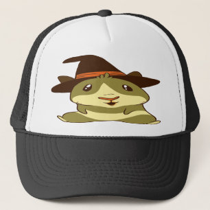Guinea Pig Halloween Hexe Truckerkappe