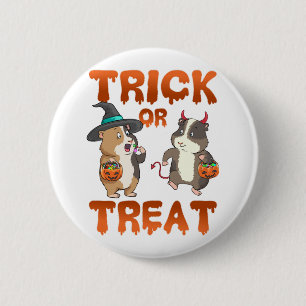 Guinea Pig Halloween Kostüm für Männer, Frauen und Button