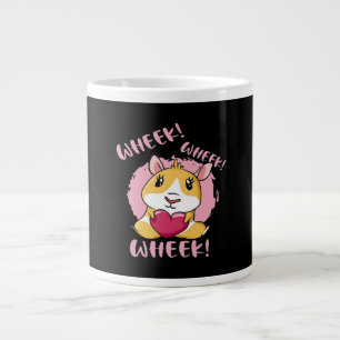 Guinea Pig Heart Wheel   Niedliches Baby Pet Lover Jumbo-Tasse