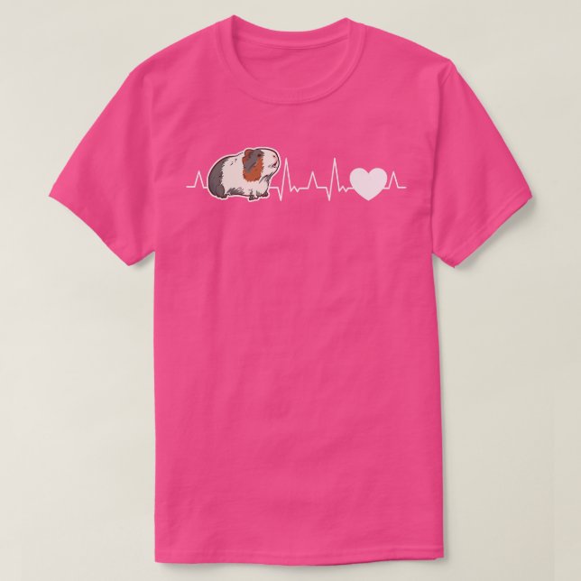 Guinea Pig Heartbeat Premium 2179  T-Shirt (Design vorne)