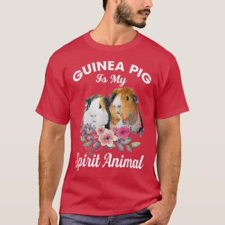 Guinea Pig Is My Spirit Animal Meme For Fans T-Shirt