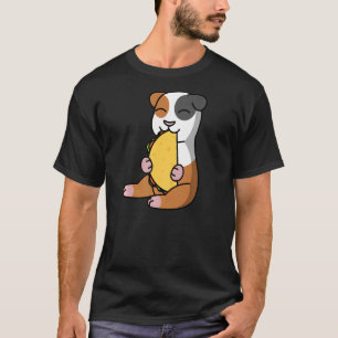 Guinea Pig isst einen Taco-Haustier T-Shirt