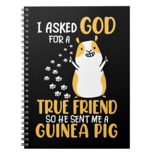Guinea Pig ist ein echter Freund Notizblock
