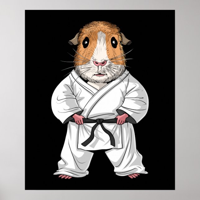 Guinea Pig Karate Poster (Vorne)