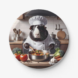 Guinea Pig Koch Pappteller