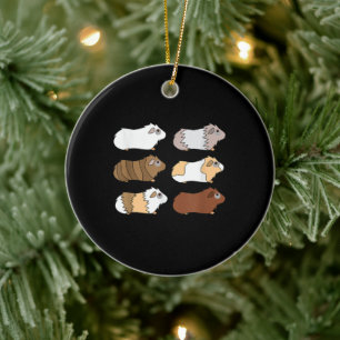 Guinea Pig   Liebe Guinea Pig Wheek Wheek Füttre Keramik Ornament
