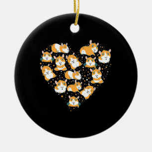 Guinea Pig Liebe Keramik Ornament