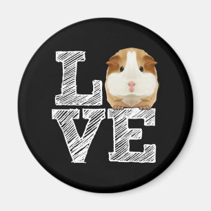 Guinea Pig Liebe Rodent Wheel Magnet