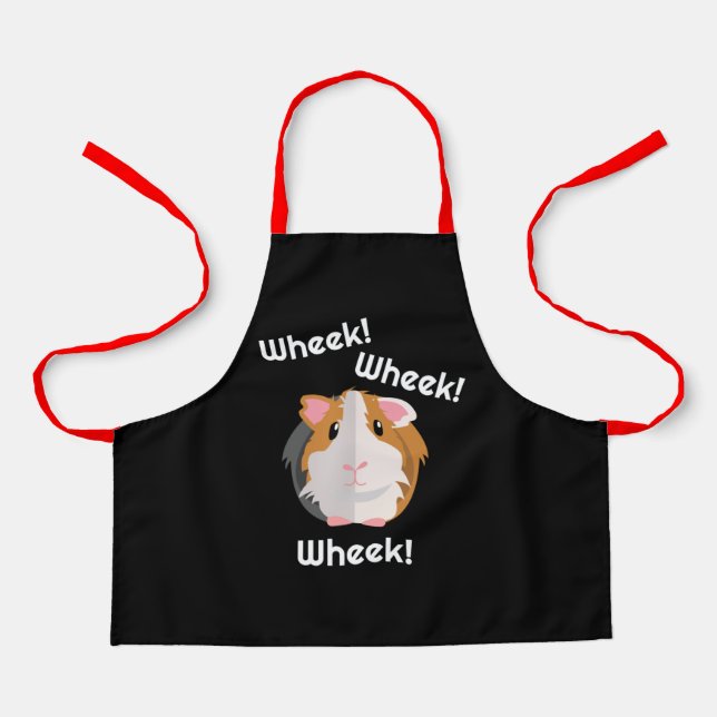 Guinea Pig Liebe Schürze (Vorderseite)