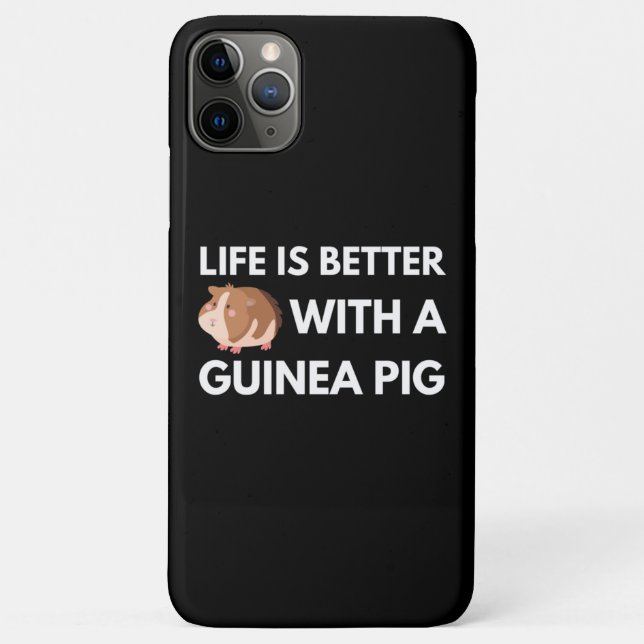 Guinea Pig Lover Case-Mate iPhone Hülle (Rückseite)