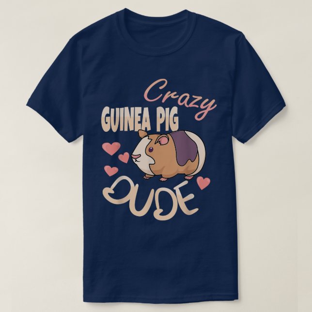 Guinea Pig Lover Furry Potato  T-Shirt (Design vorne)