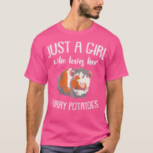 Guinea Pig Lover nur ein Mädchen, das ihre Wut Lie T-Shirt
