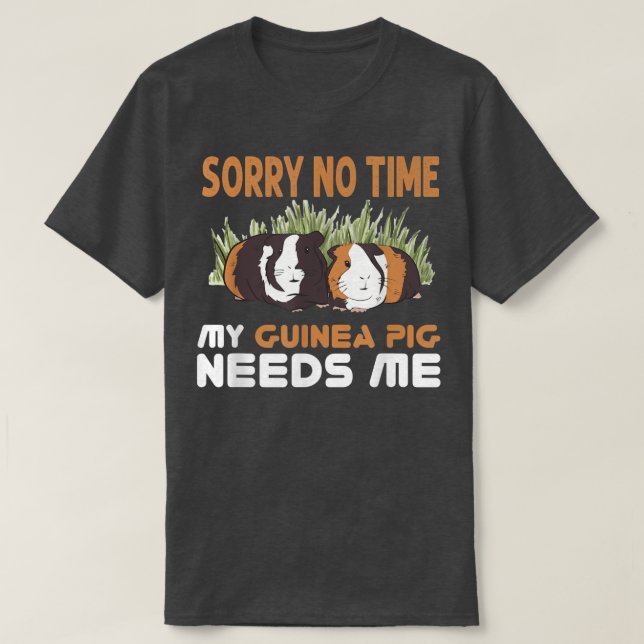 Guinea Pig Lover  T-Shirt (Design vorne)