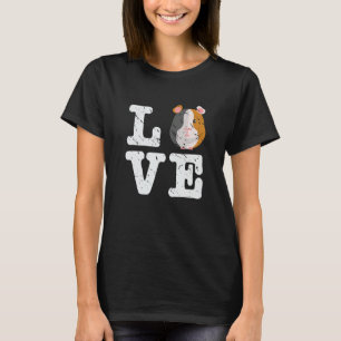 Guinea Pig Lover Valentinstag Geschenk Guinea Schw T-Shirt