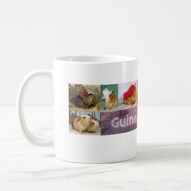 Guinea Pig Lovin Multi Photo Coffee Mug  Kaffeetasse (Links)