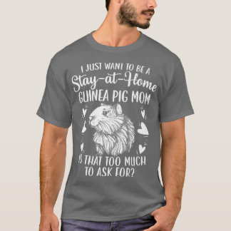 Guinea Pig Mama Cavy Lover T-Shirt