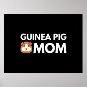 Guinea Pig Mama Poster