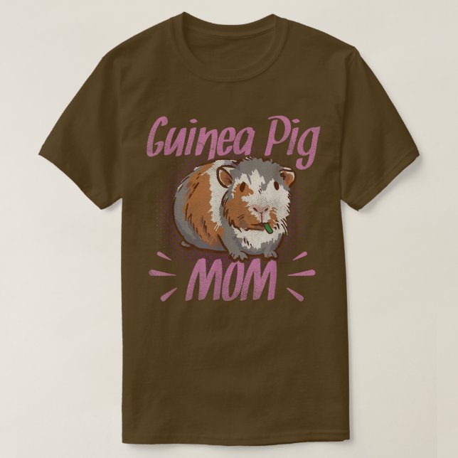 Guinea Pig Mama T-Shirt (Design vorne)