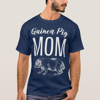 Guinea Pig Mama Zoologe T-Shirt