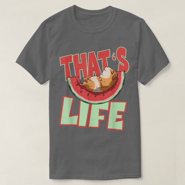 Guinea Pig Melon Melon Swing T-Shirt (Design vorne)