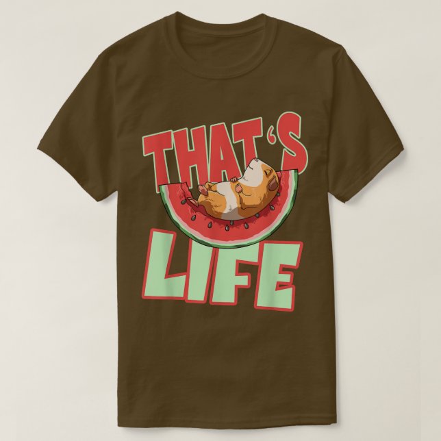 Guinea Pig Melon Melon Swing  T-Shirt (Design vorne)
