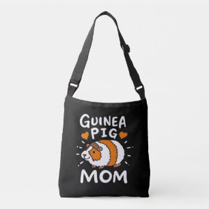 Guinea Pig Mom Funny Mother Cute Pet Tragetaschen Mit Langen Trägern