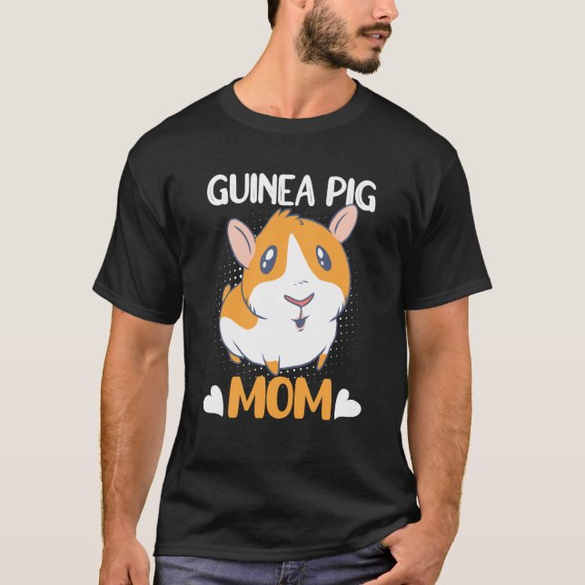 Guinea Pig Mom Guinea Pig Guinea Pig Owner Designs T-Shirt (Vorderseite)
