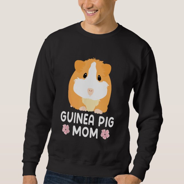 Guinea Pig Mom Guinea Pig   Mama Mother Sweatshirt (Vorderseite)