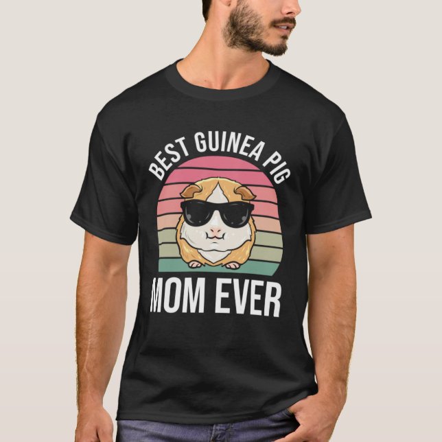 Guinea Pig Mom  Guinea Pig T-Shirt (Vorderseite)
