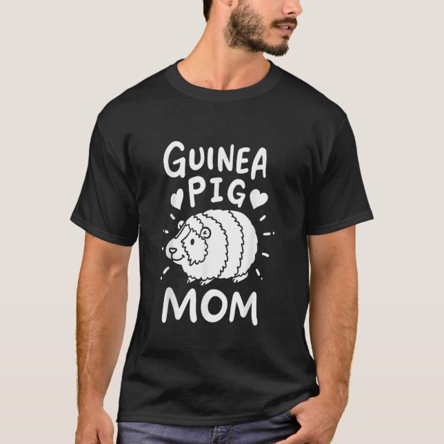 Guinea Pig Mom T-Shirt (Vorderseite)