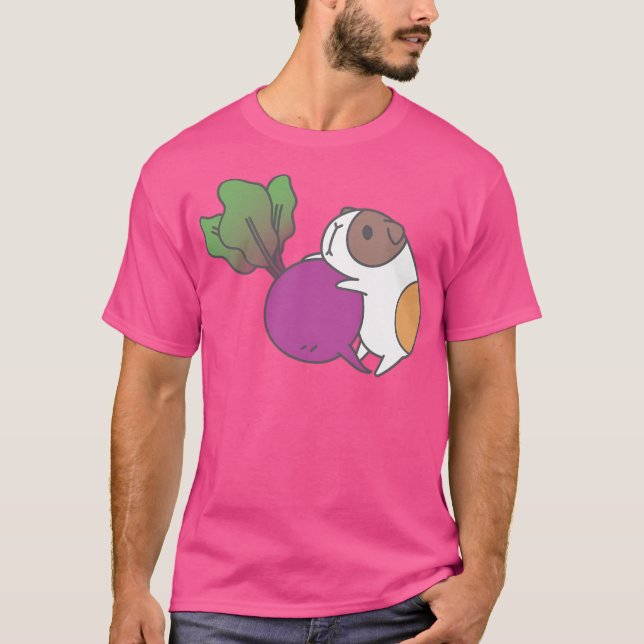 Guinea Pig Muster T-Shirt (Vorderseite)