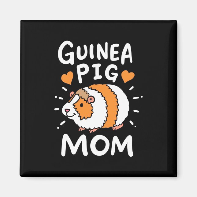 Guinea Pig Mutter Magnet (Vorne)