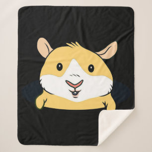 Guinea Pig Niedliche Guinea Schweine Gelbe Lover Sherpadecke
