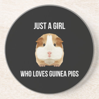 Guinea Pig nur ein Mädchen Liebe Wheel Getränkeuntersetzer