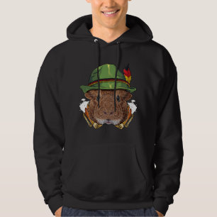 Guinea Pig Oktoberfest Lederhosen Deutsches Bierfe Hoodie