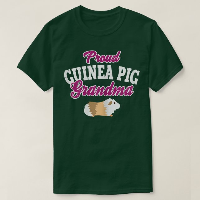 Guinea Pig Oma T-Shirt (Design vorne)