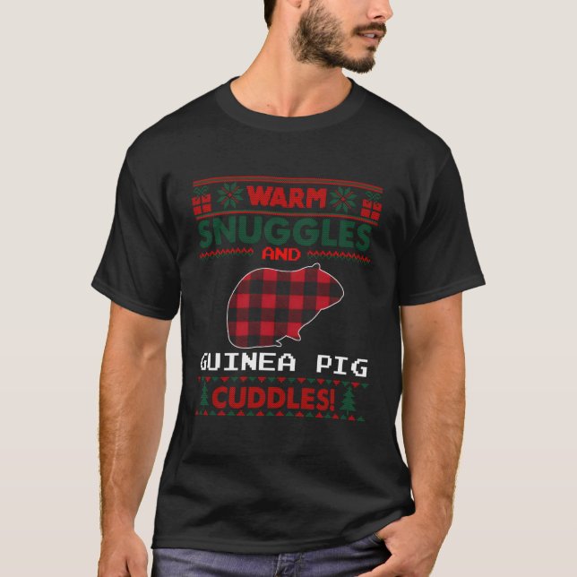 Guinea Pig Pajama Ugly T-Shirt (Vorderseite)