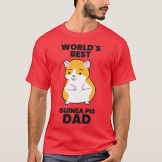 Guinea Pig Papa Geschenk Welten Beste Guinea Schwe T-Shirt
