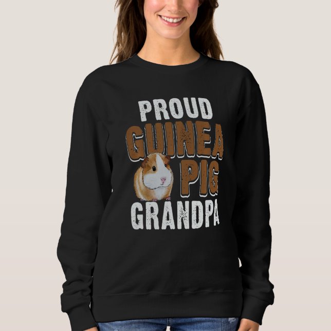 Guinea Pig Proud Guinea Pig Grandpa Sweatshirt (Vorderseite)
