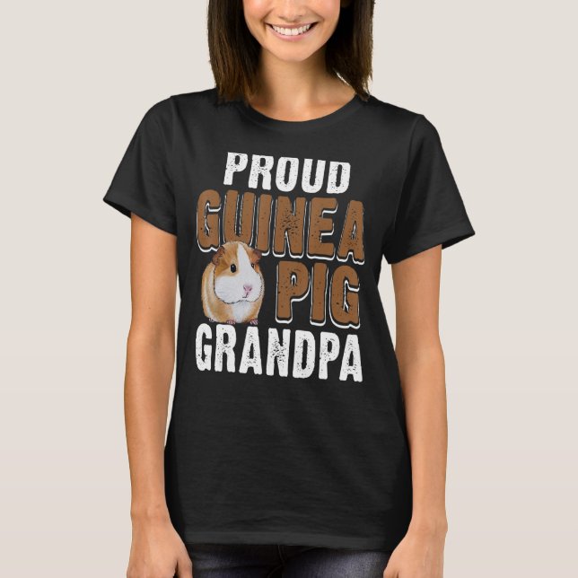Guinea Pig Proud Guinea Schweinegrippe T-Shirt (Vorderseite)