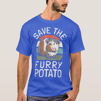 Guinea Pig Pun Furry Potato Guinea Pig  T-Shirt